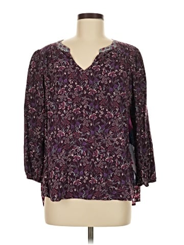 One September 3/4 Sleeve Blouse (view 1)