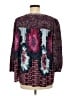One September Purple 3/4 Sleeve Blouse Size M - photo 2