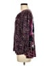 One September Purple 3/4 Sleeve Blouse Size M - photo 5