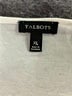 Talbots Ivory 3/4 Sleeve Top Size XL - photo 7