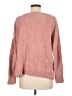 Gap 100% Polyester Metallic Pink Pullover Sweater Size M - photo 2