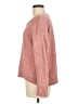 Gap 100% Polyester Metallic Pink Pullover Sweater Size M - photo 5