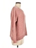 Gap 100% Polyester Metallic Pink Pullover Sweater Size M - photo 4