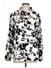 Unbranded Floral Ivory Long Sleeve Blouse Size L - photo 1