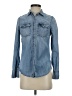 J.Crew Blue Long Sleeve Button-Down Shirt Size 0 - photo 1