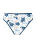 Eddie Bauer Floral Blue Swimsuit Bottoms Size 10 - 12 - photo 2