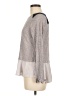 THML Metallic Silver Pullover Sweater Size M - photo 5