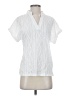Shein White Short Sleeve Blouse Size 4 - photo 1
