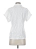 Shein White Short Sleeve Blouse Size 4 - photo 2