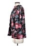 Ann Taylor LOFT 100% Polyester Floral Black 3/4 Sleeve Blouse Size S - photo 5