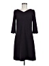 MM. LaFleur Solid Black Casual Dress Size 6 - photo 1