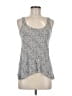 Bebe Silver Tank Top Size M - photo 1