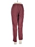 Babaton Solid Burgundy Casual Pants Size 8 - photo 2