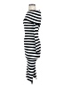 Milly Stripes Black Casual Dress Size P (petite) - photo 5