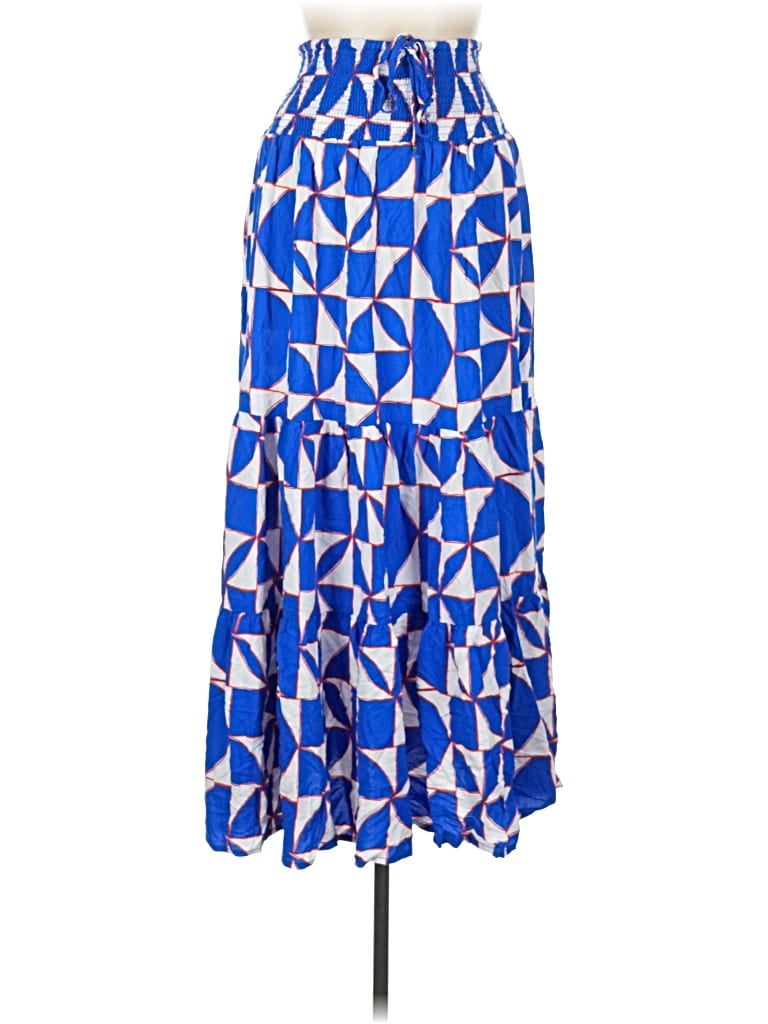 Pre-owned Abel The Label Casual Skirt In Blue