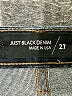 Just Black Blue Jeans Size 27 waist - photo 4