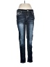 Amethyst Jeans Solid Blue Jeans Size 9 - photo 1