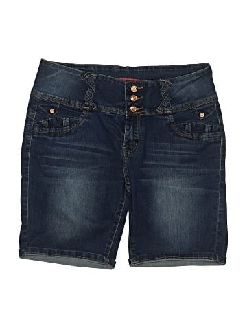 GoGo Star Denim Shorts (view 1)