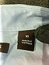 Michael Kors 100% Cotton Solid Blue Long Sleeve Button-Down Shirt Size 10 - photo 4
