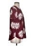 Ann Taylor 100% Polyester Burgundy Kimono Size XS - photo 4