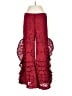Alexis 100% Polyester Hearts Red Casual Pants Size XS - photo 1