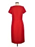 Ann Taylor Solid Red Casual Dress Size 6 - photo 2