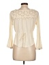 Mine 100% Rayon Ivory 3/4 Sleeve Top Size L - photo 2