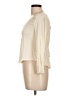 Mine 100% Rayon Ivory 3/4 Sleeve Top Size L - photo 5