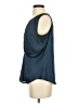 Nic + Zoe 100% Polyester Blue Sleeveless Blouse Size XS - photo 5