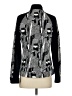 Weekends by Chico's Graphic Black Track Jacket Size Sm (0) - photo 2