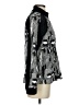 Weekends by Chico's Graphic Black Track Jacket Size Sm (0) - photo 4