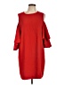 Blaque Label 100% Polyester Red Cocktail Dress Size L - photo 1