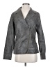 Tribal 100% Polyester Metallic Gray Jacket Size 4 - photo 1