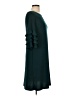 Gabby Skye Solid Teal Casual Dress Size 10 - photo 4