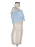 étophe studios 100% Polyester Blue Sleeveless Blouse Size M - photo 4