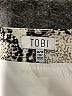 TOBI Animal Print Black Silver Formal Skirt Size XS - photo 4