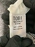 TOBI Animal Print Black Silver Formal Skirt Size XS - photo 5