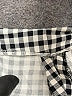 Unbranded Houndstooth White Casual Pants Size 6 (estimated) - photo 7