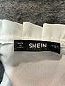 Shein 100% Polyester White Short Sleeve Blouse Size M - photo 7