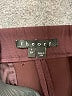 Theory 100% Polyester Solid Burgundy Casual Pants Size P (petite) - photo 7