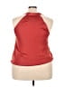 Jennifer Lopez Red Sleeveless Blouse Size XXL - photo 2