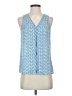 Ro & De 100% Polyester Blue Sleeveless Blouse Size XS - photo 1