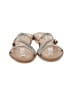 Steve Madden Silver Tan Sandals Size 10 - photo 2