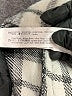 Zara Plaid Gray Coat Size M - photo 7