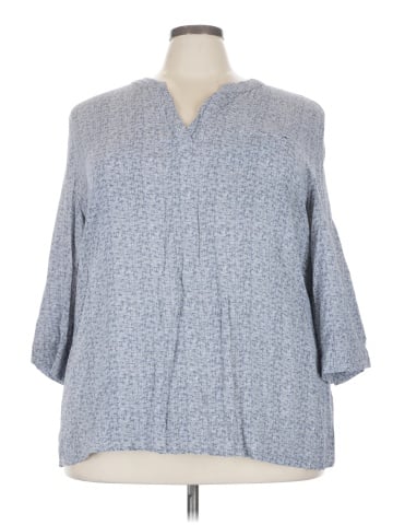Ava Christine 3/4 Sleeve Blouse (view 1)