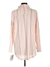 Lularoe Stripes Pink Long Sleeve Polo Size L - photo 2