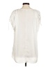 CAbi 100% Polyester Ivory Short Sleeve Top Size M - photo 2