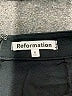 Reformation Solid Black Casual Skirt Size 6 - photo 3