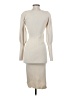 French Connection Solid Ivory Cocktail Dress Size S - photo 2