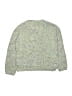 Falls Creek 100% Polyester Tweed Green Pullover Sweater Size 14 - 16 - photo 1